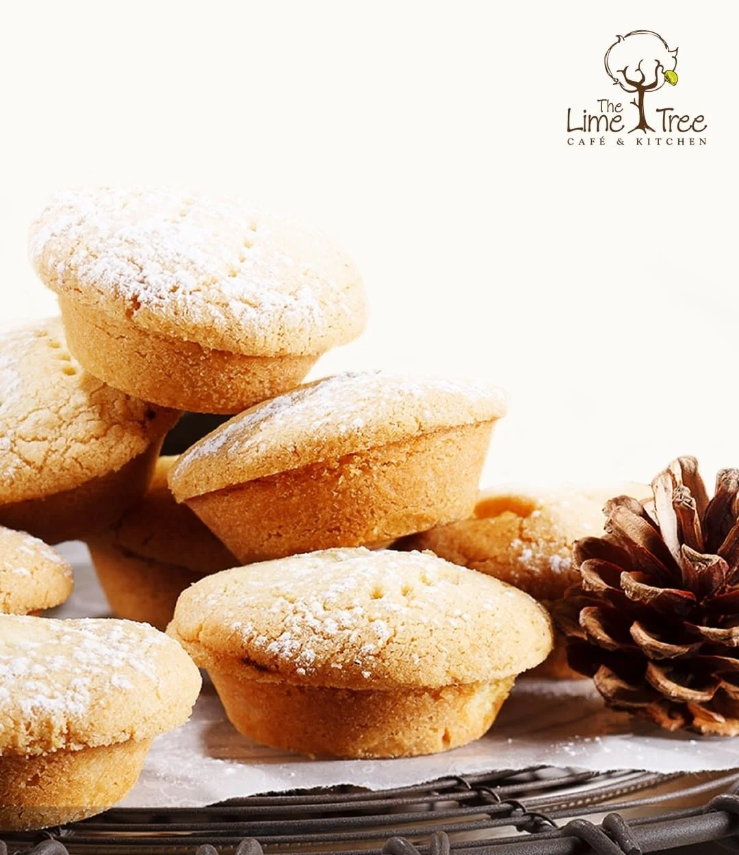 12 Homemade Fruity Mince Pies by the Lime Tree Cafe 