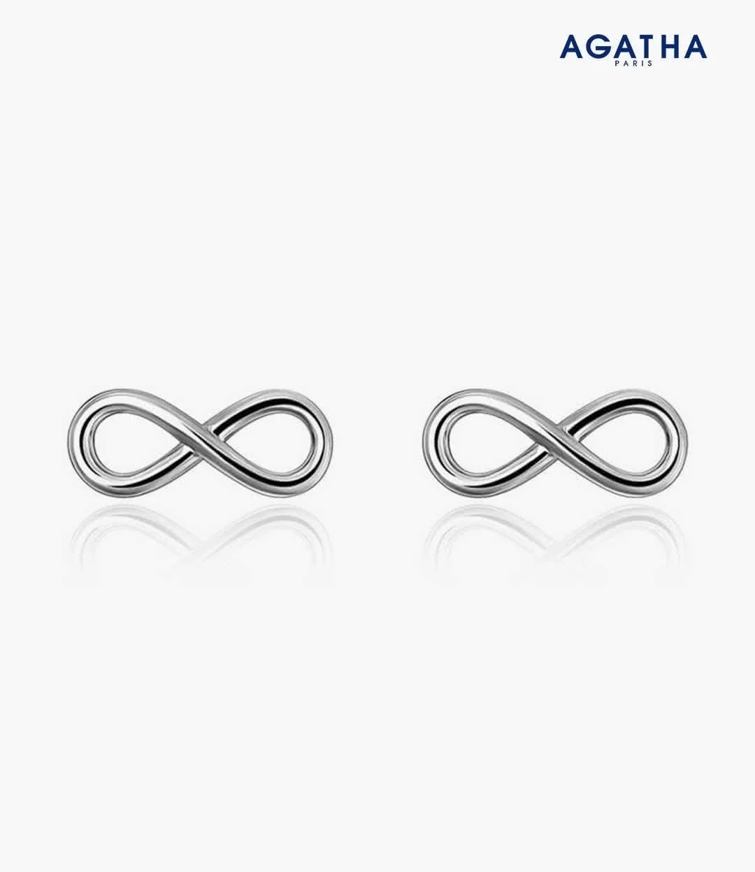 Infinity Earrings by Agatha 