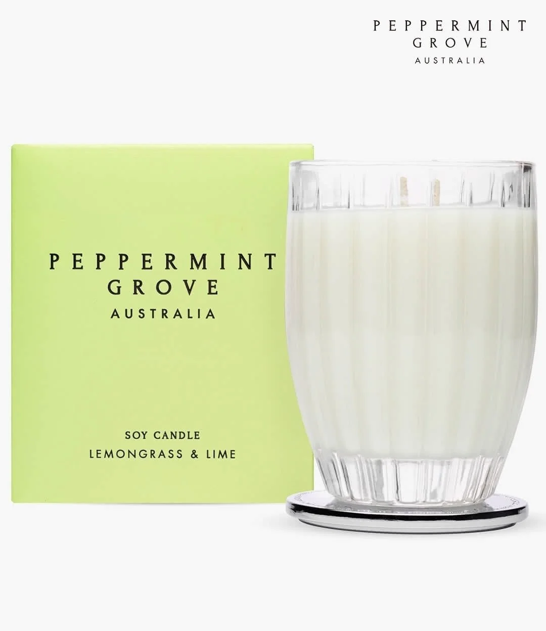 Lemongrass & Lime Extra Large Candle from Peppermint Grove 