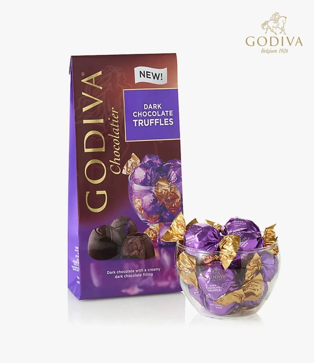 Wrapped Dark Chocolate Dessert Truffles from Godiva 