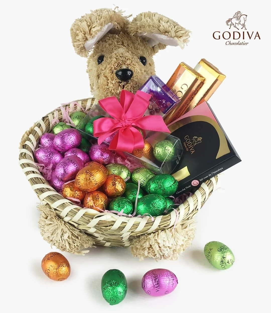 Easter Bunny Large Basket from Godiva 