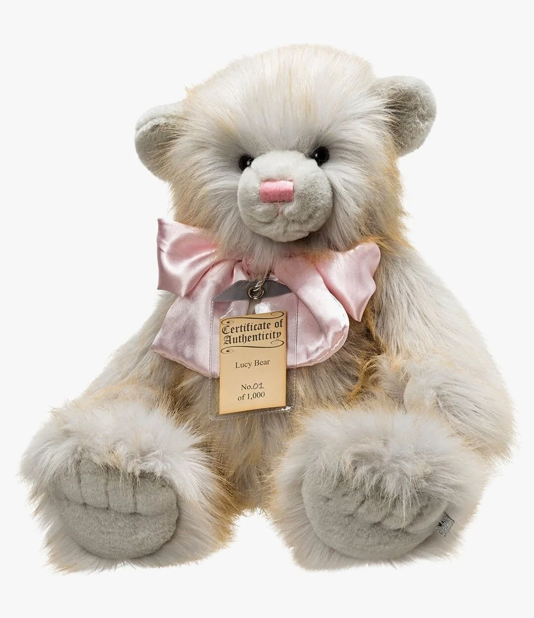 Silver Tag Bear Lucy 