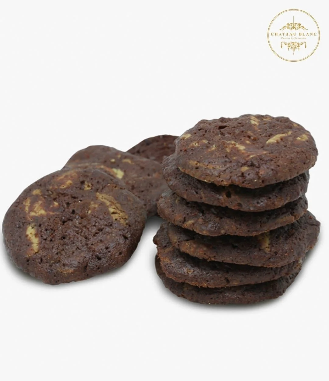 Double Chocolate Chunk Cookies by Chateau Blanc 