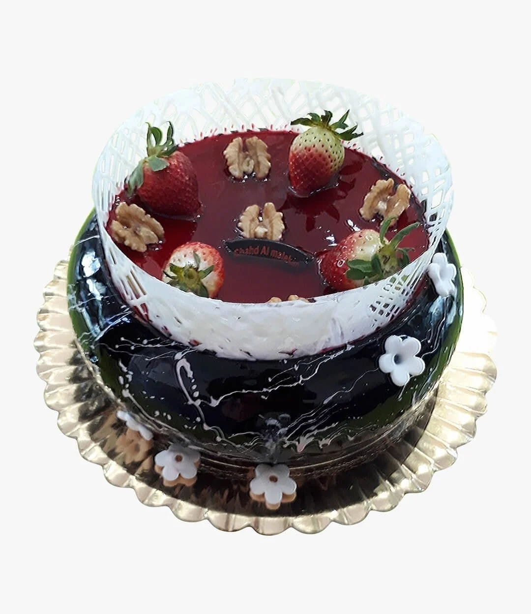 Chocolate Cake with Strawberry 