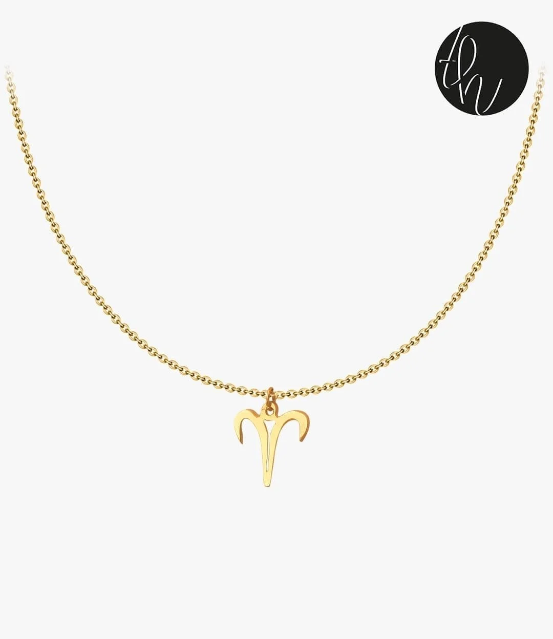 Aries Symbol Necklace 