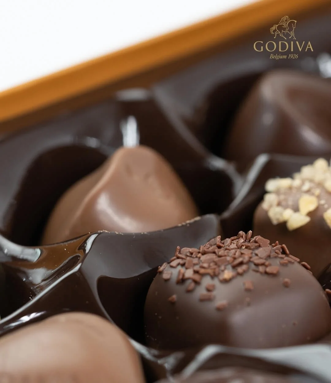 Eid Gold Rigid Chocolate Box by Godiva (14 pcs) 
