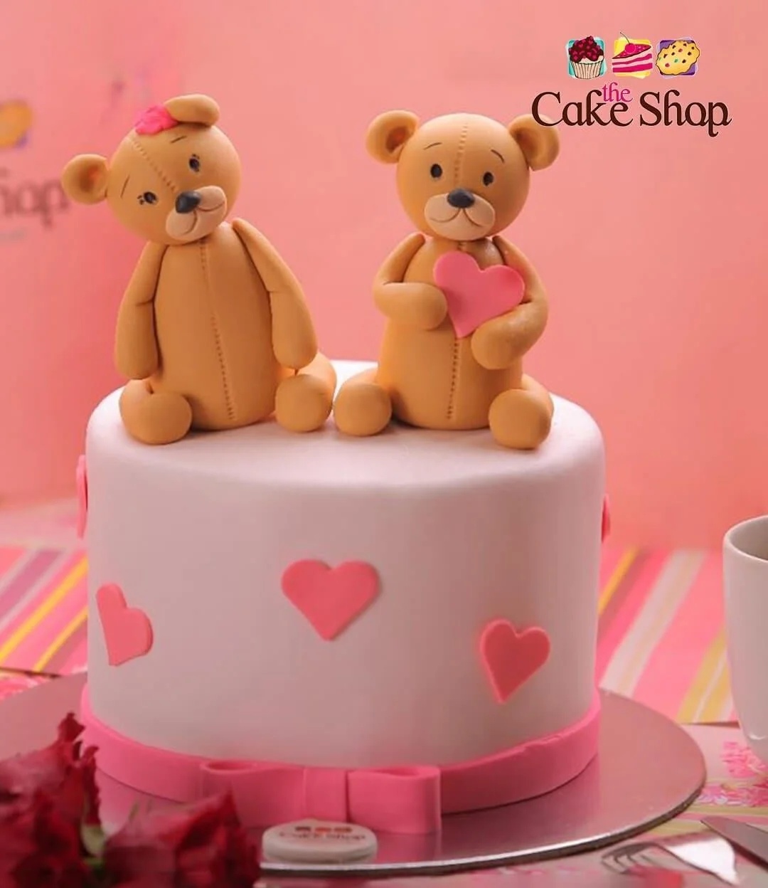 Love Bears Cake by The Cake Shop 