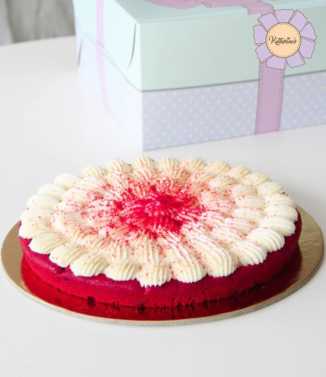 Classic Red Velvet Cookie Cake 