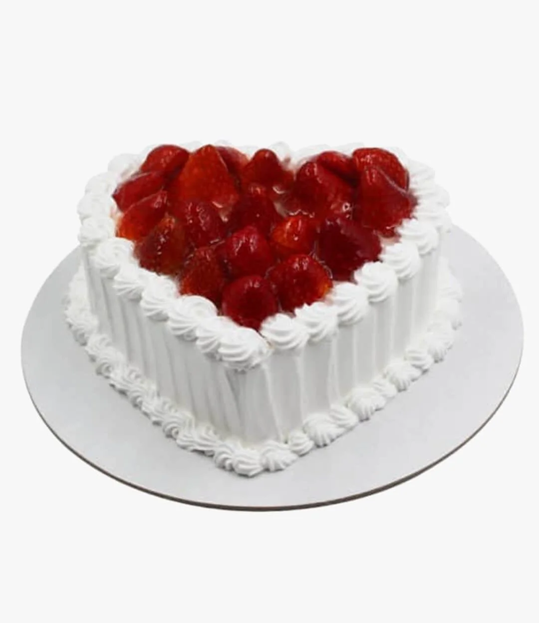 Valentine's Strawberry Cream Cake 
