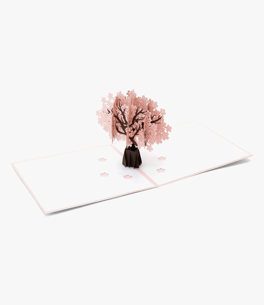Pink Cherry Blossom 3D Pop up Abra Cards