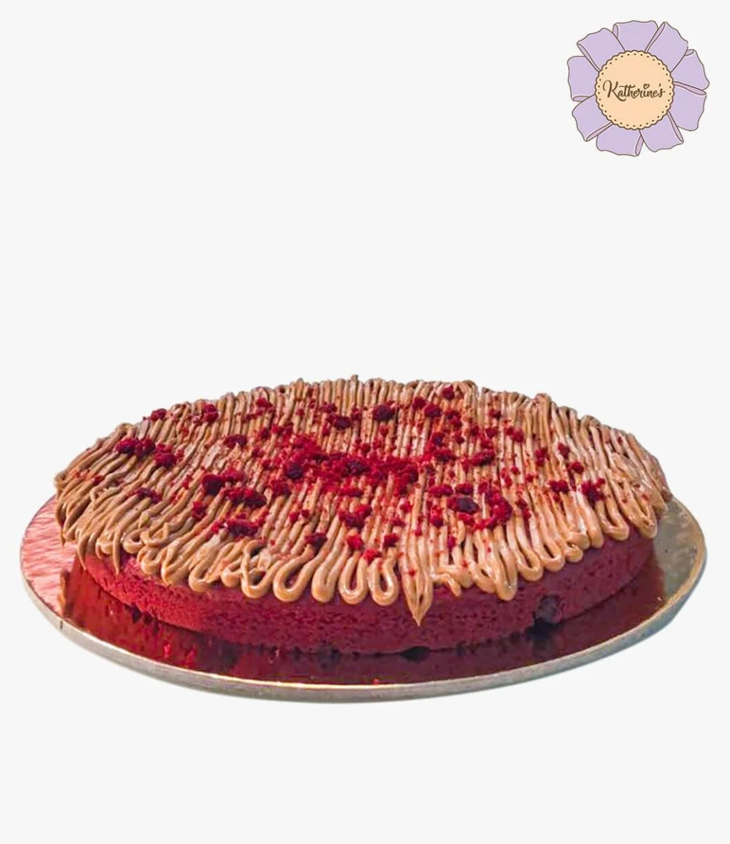 Red Velvet & Lotus Cookie Cake   