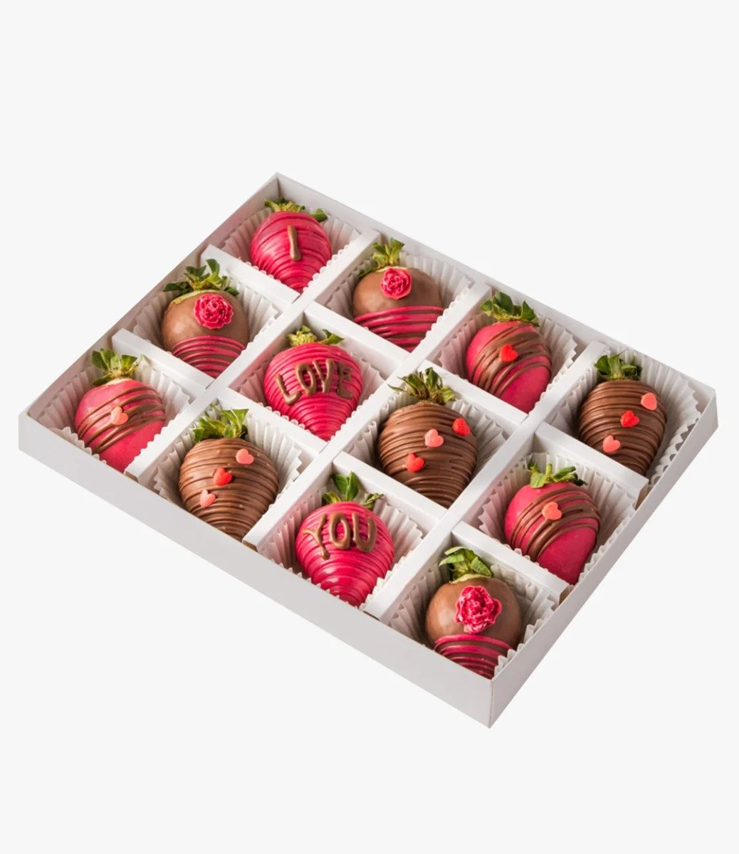12 Pieces Strawberries by NJD
