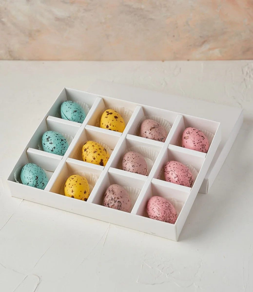 12 Spring Color Easter Eggs by NJD