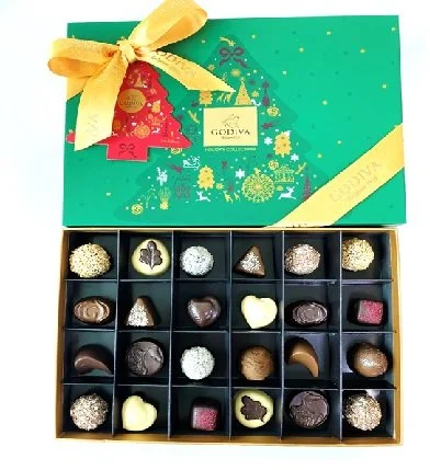 Assorted Chocolate Seasonal Gift Box (24 pieces) 