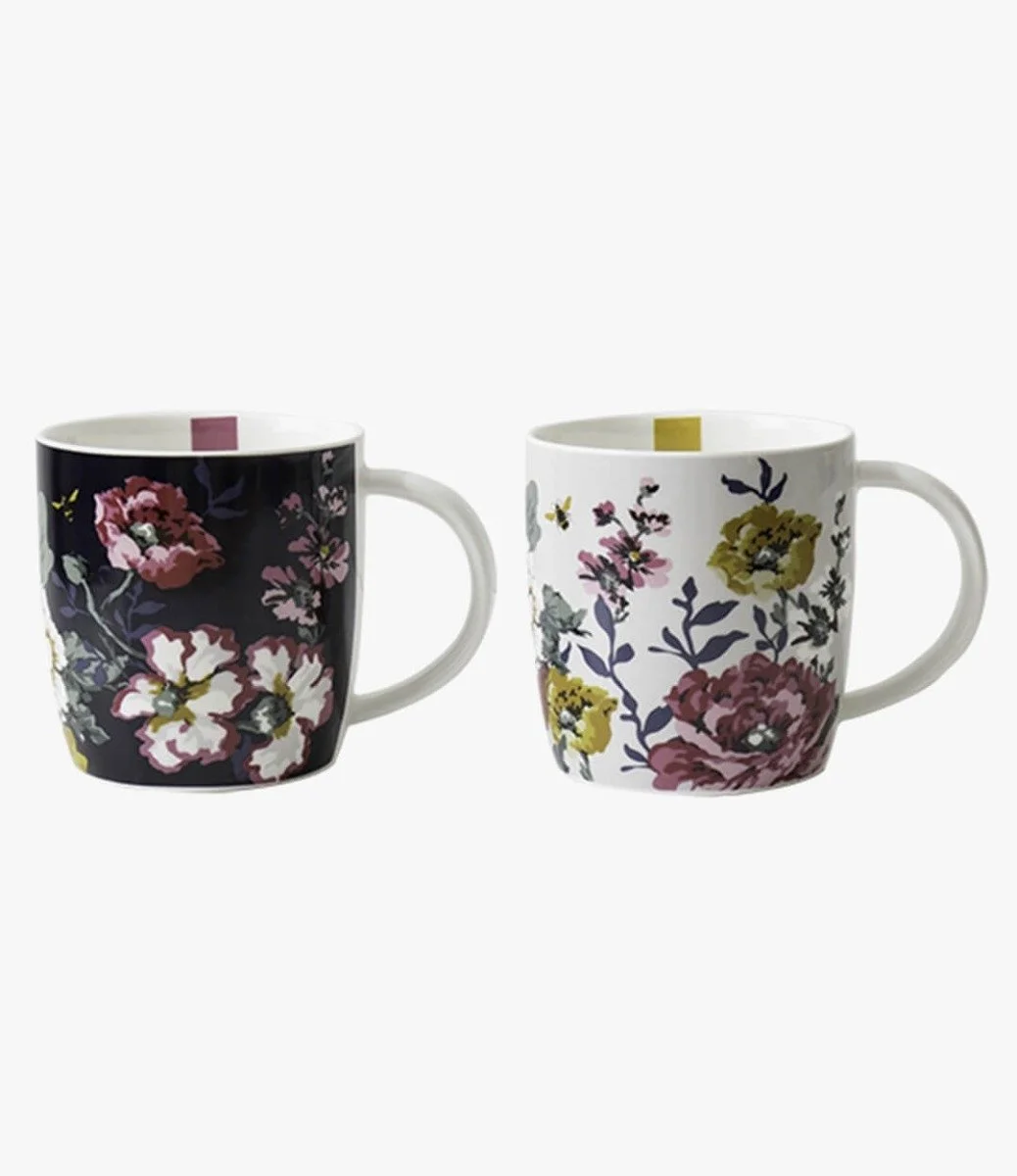 2 x Mug Set in Gift Box by Joules