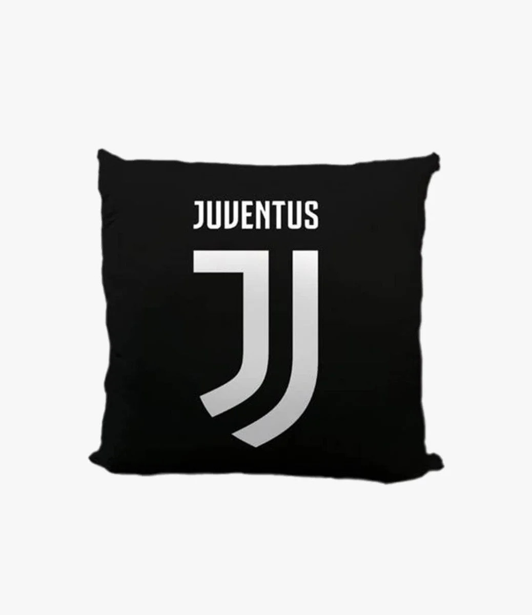 Black Juventus Pillow Case