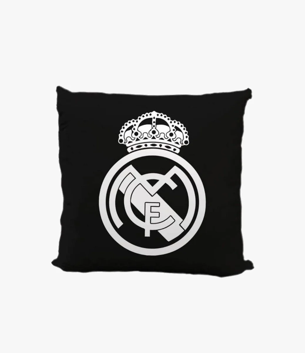 Black Real Madrid Pillow Case