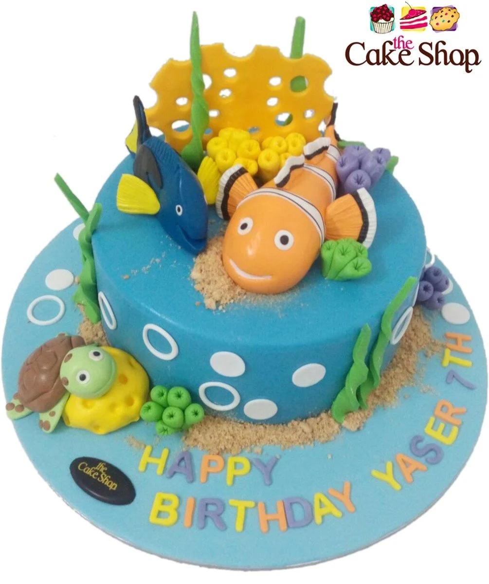 Nemo 3D Birthday Cake