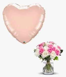 Happy Birthday Pink Helium Balloon