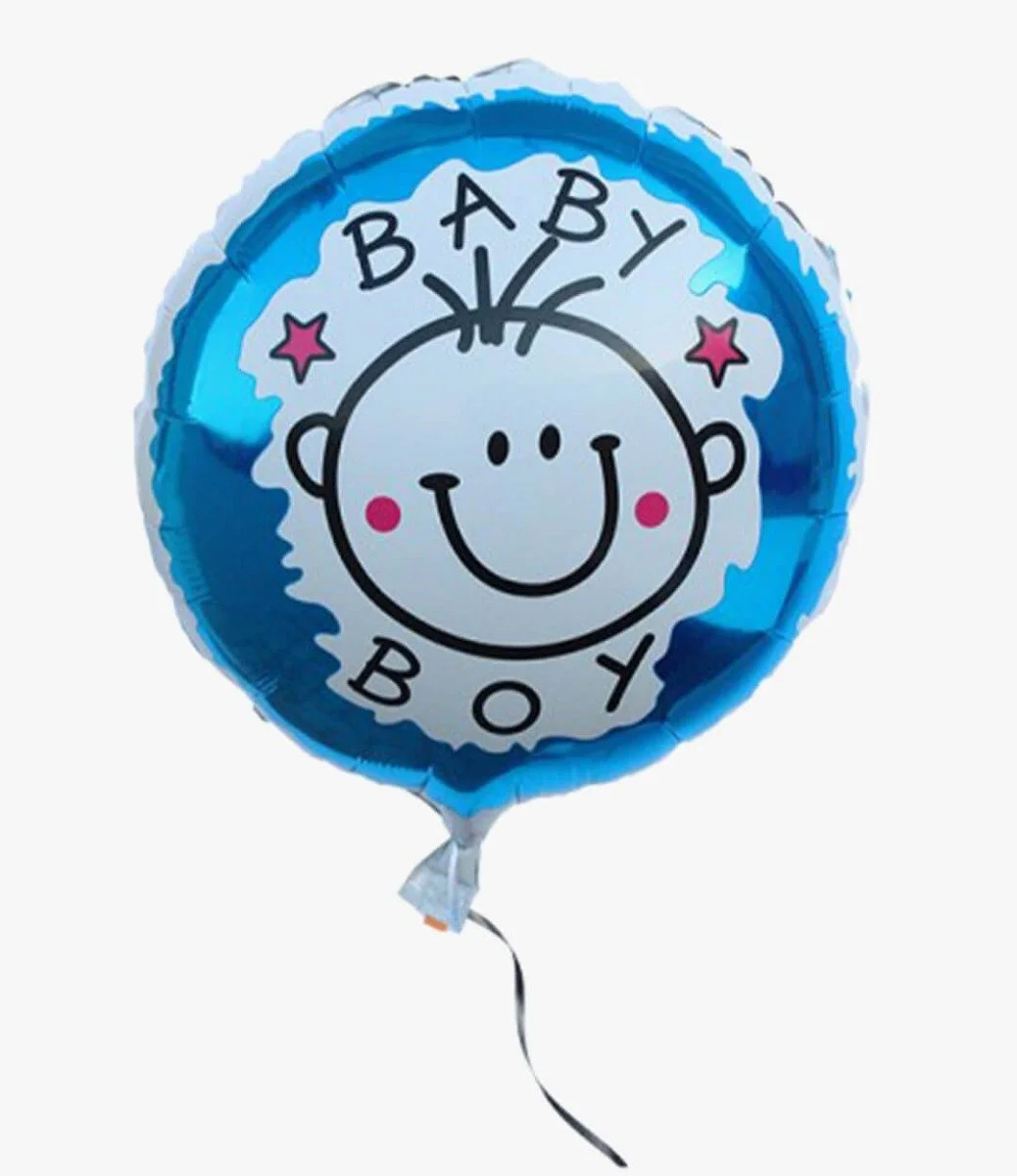 Baby Boy Blue Helium Balloon