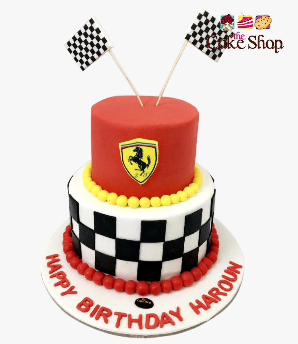 Ferrari 3D Birthday Cake