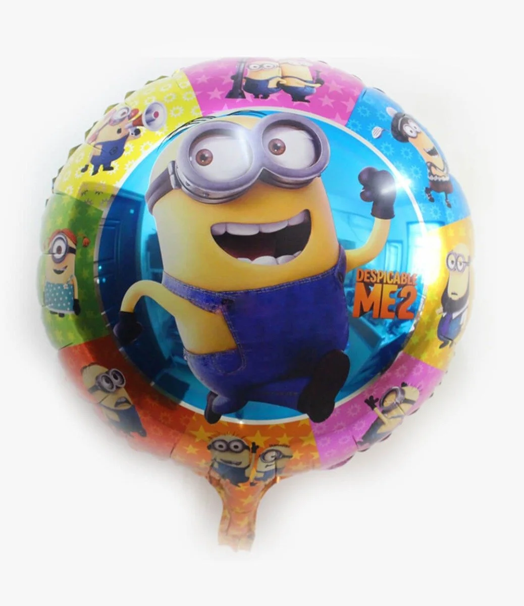Minion Colorful Helium Balloon