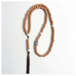 Brown Wood Prayer Beads