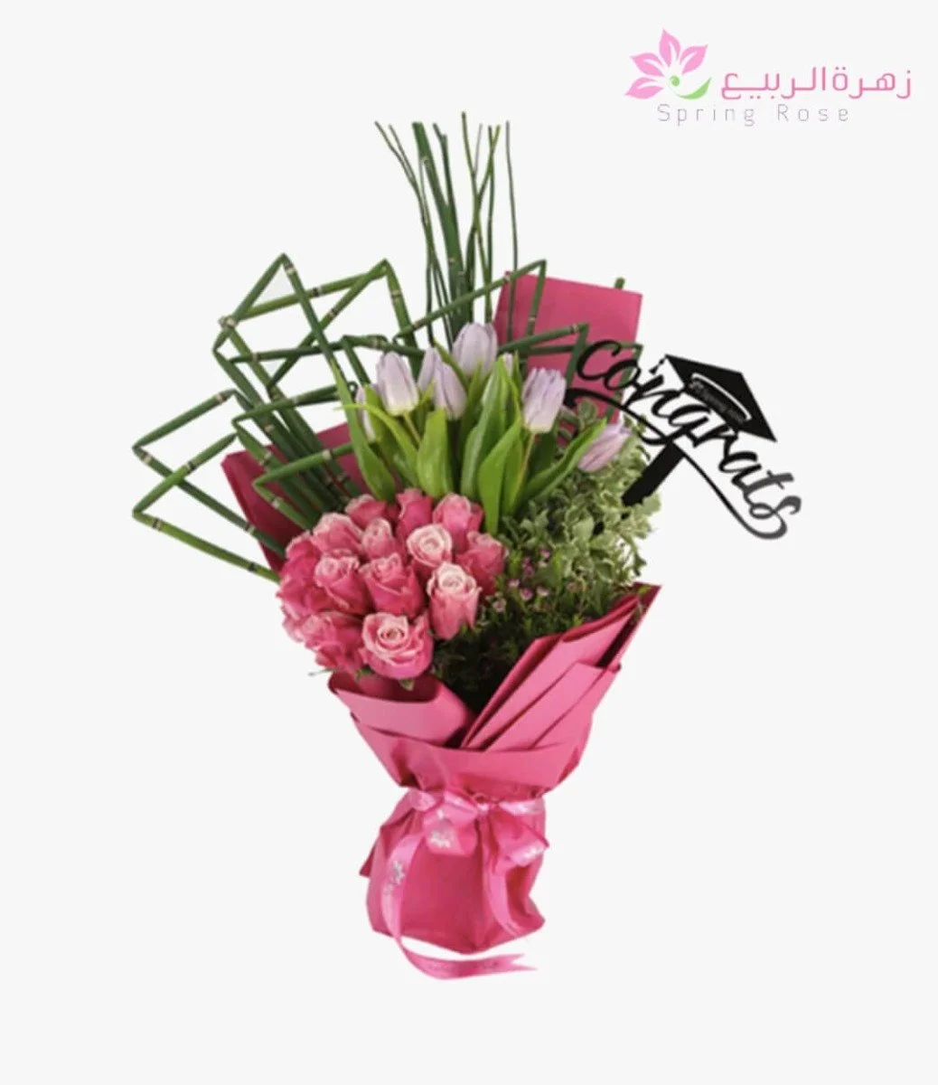 Pink Trophy Bouquet