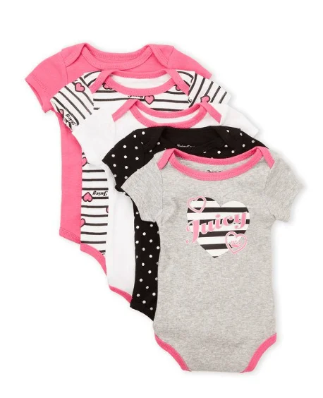 Assorted Baby Bodysuits Set