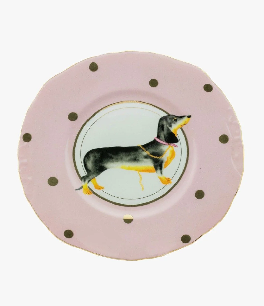 Doggie Sandwich Plate by Yvonne Ellen