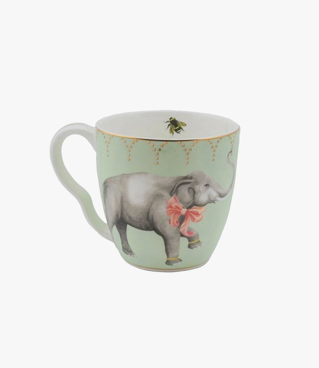 Large Mug Elephant by Yvonne Ellen