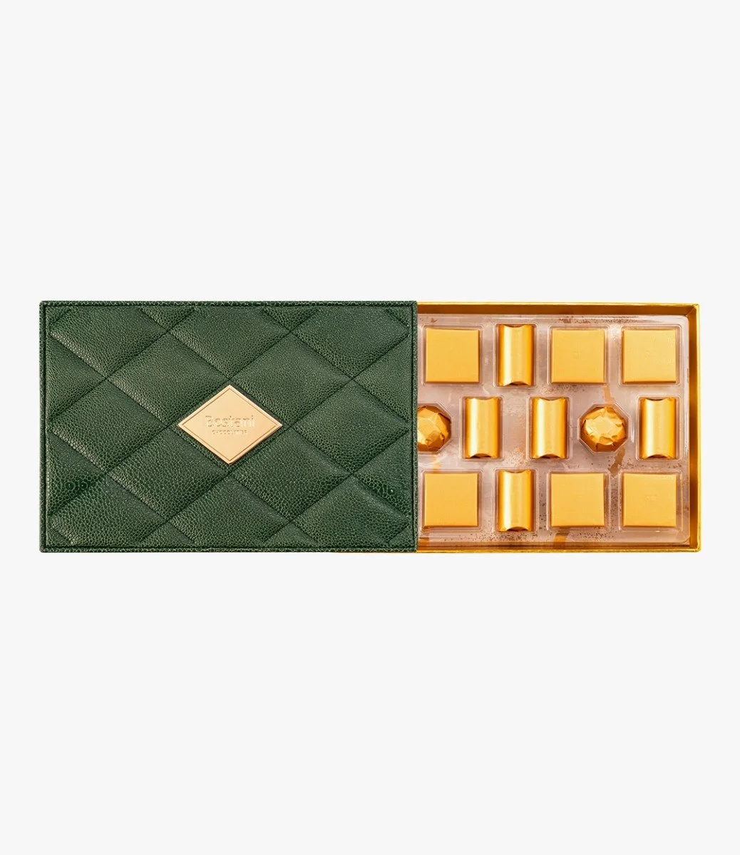 Rectangle Green Luxury Box By Bostani - Small