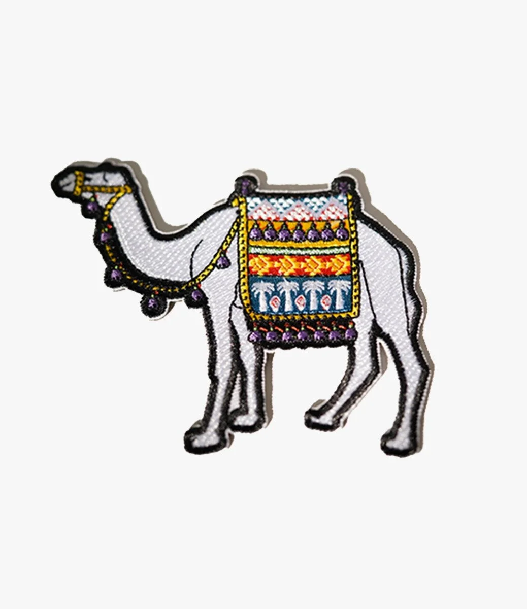 Camel Gear Embroidered Patche