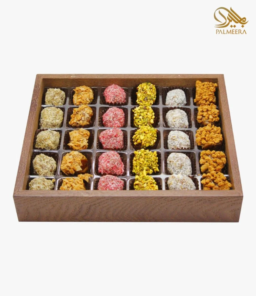 Acrylic Wooden Box With Stuffed Dates  by Palmeera