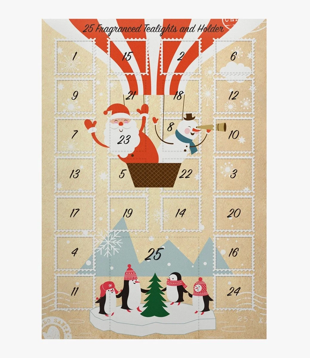 Advent Calendar Letters to Santa by Wax Lyrical