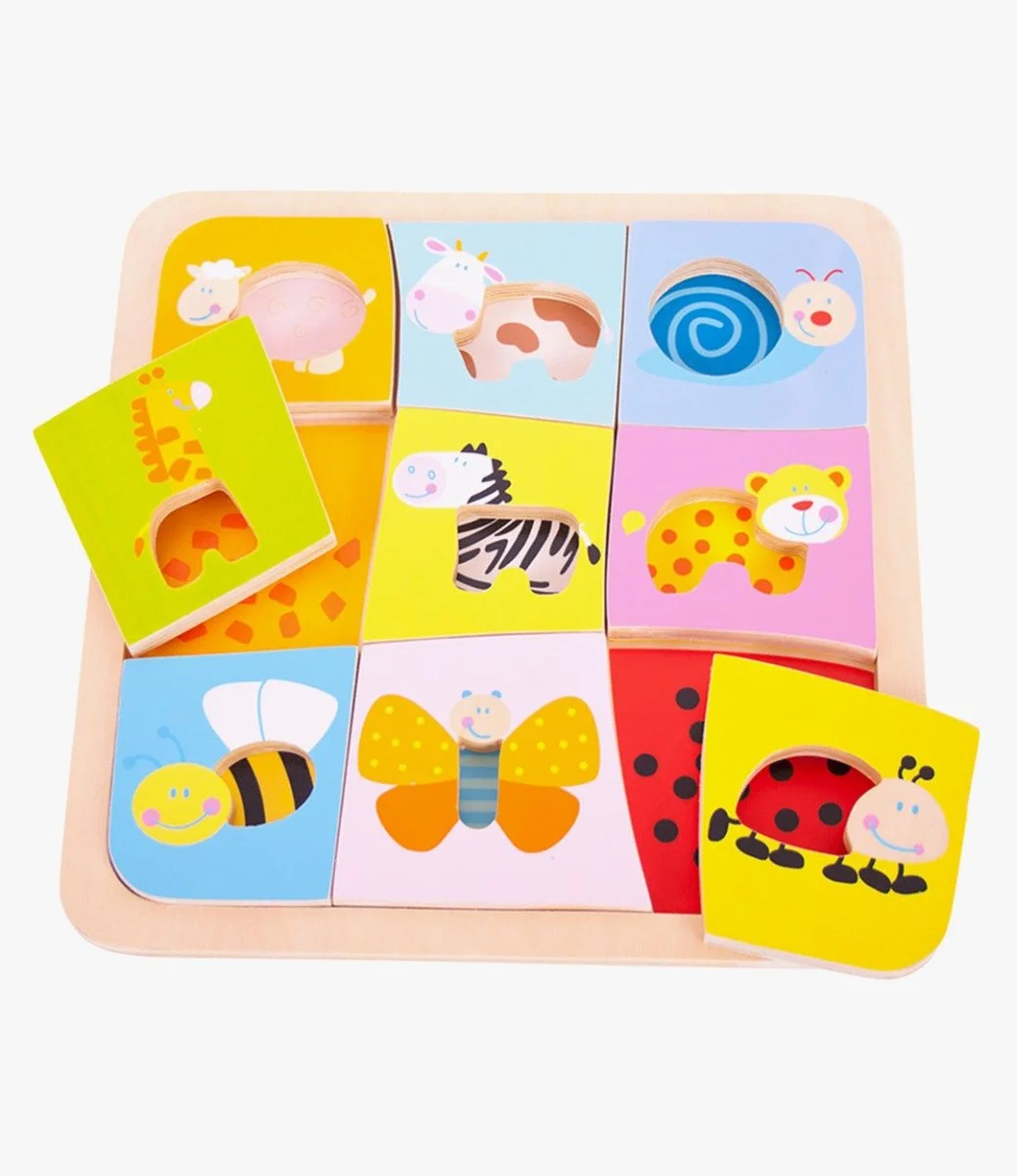 Animal Patterns Puzzle by Bigjigs
