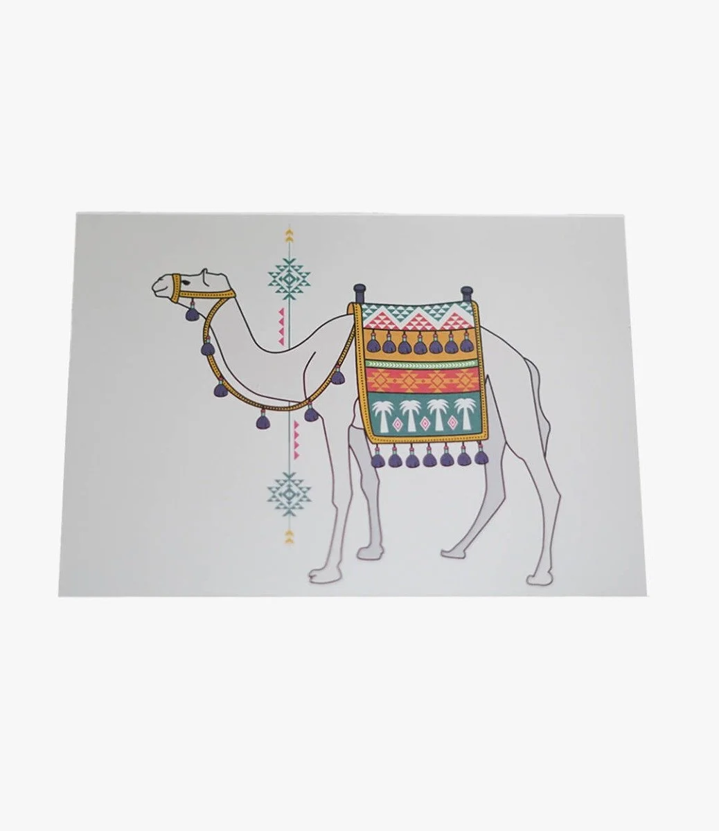 Camel Gear Greeting Card