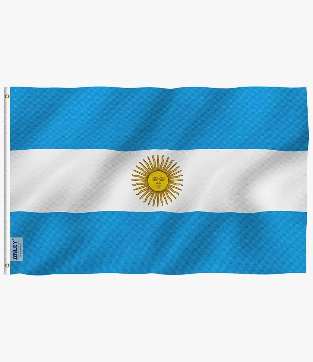 Argentina Fabric Flag