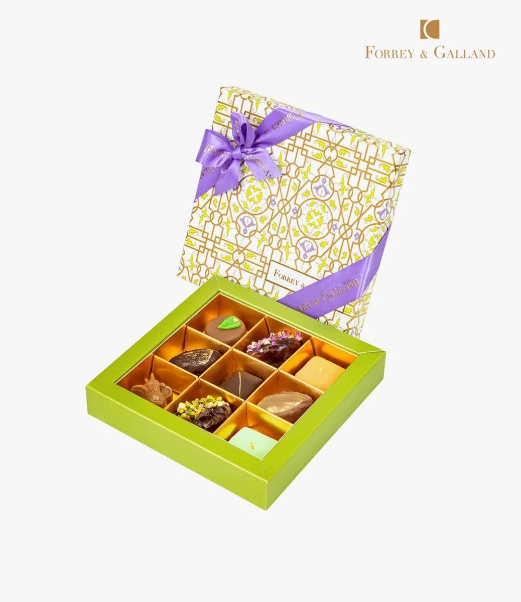 Assorted Ramadan Box  9 pcs by Forrey & Galland
