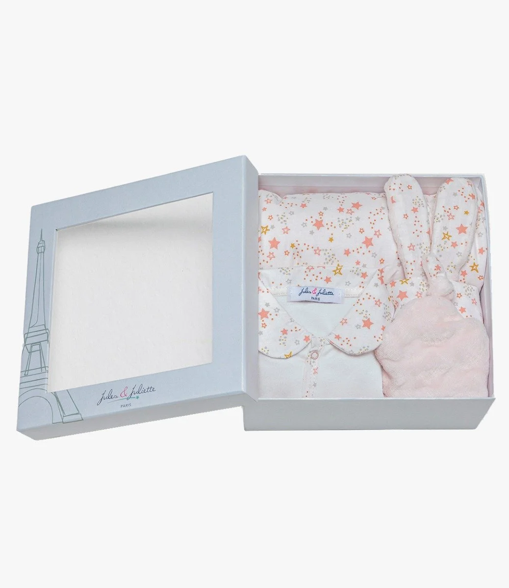 Astra Gift Set - 3 pieces by Jules & Juliette - White Floral