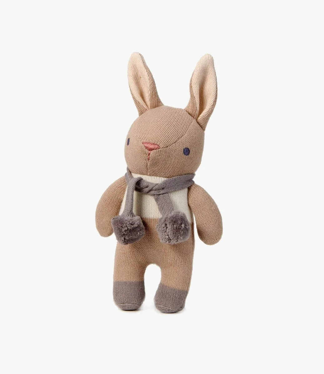 Baby Threads Taupe Bunny Gift Set By ThreadBear Design