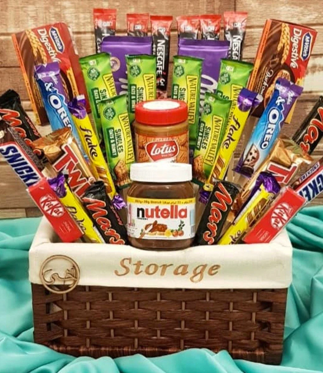 Basket of Chocolates & Sweets