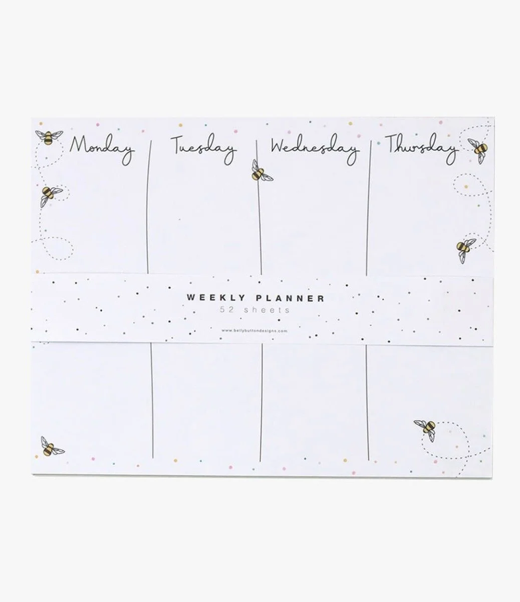 Bee's Weekly Planner by Belly Button