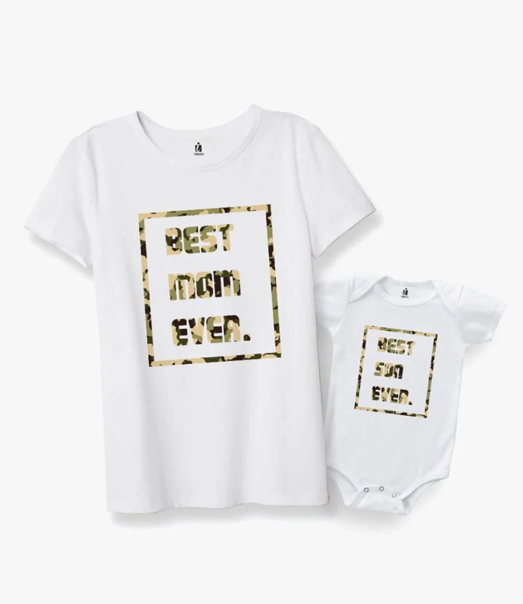 Best Mom, Son Ever Mother and Baby Shirts