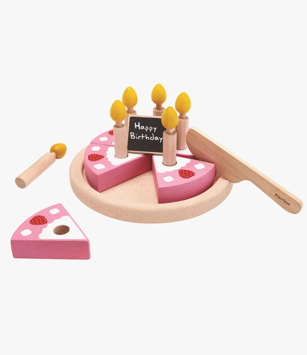 Birthday Cake Set By Plan Toys