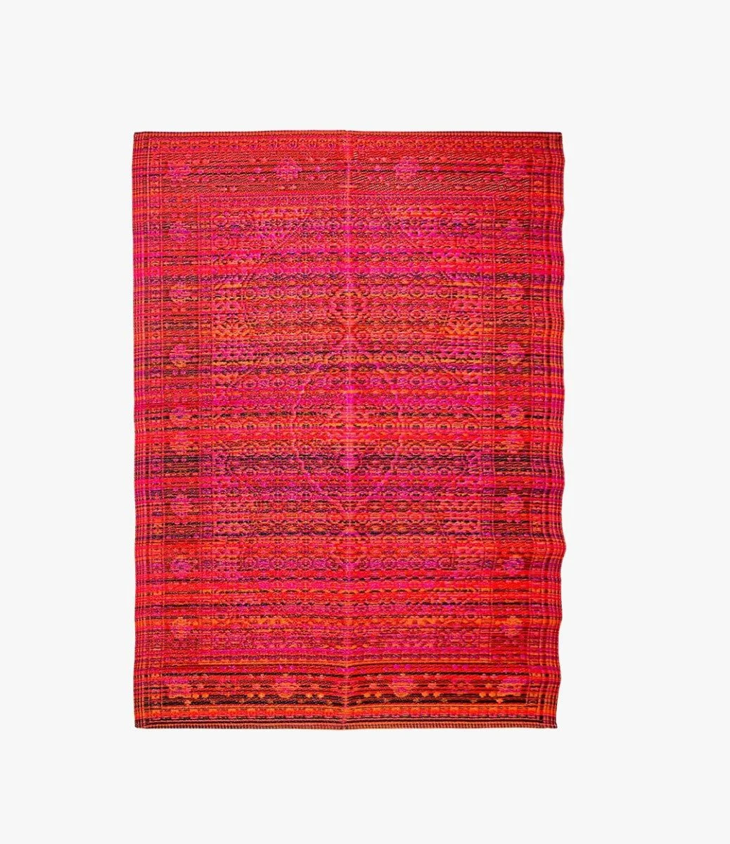 Boho Woven Folded Rug by Talking Tables