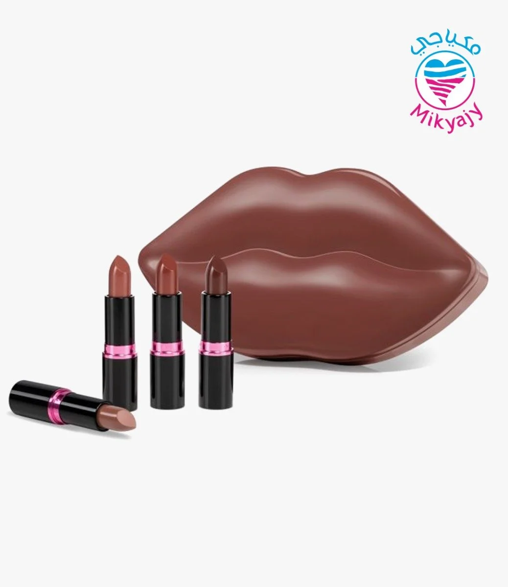 Bold Browns Lipstick Set by Mikyajy*