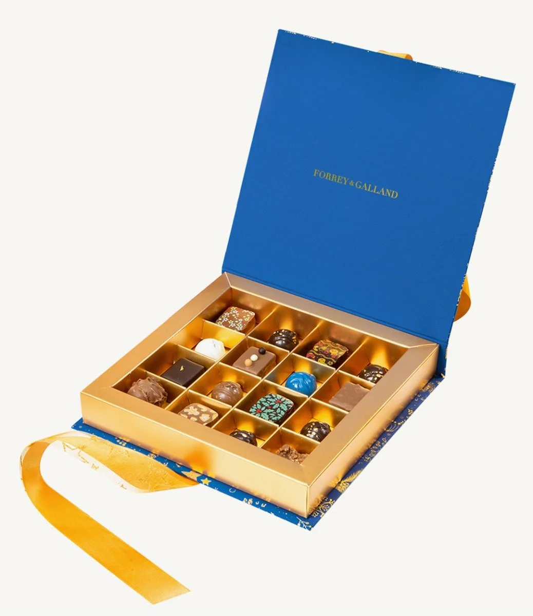 صندوق شوكولاتة  بنمط كتاب 16 قطعة من فوري جالاند