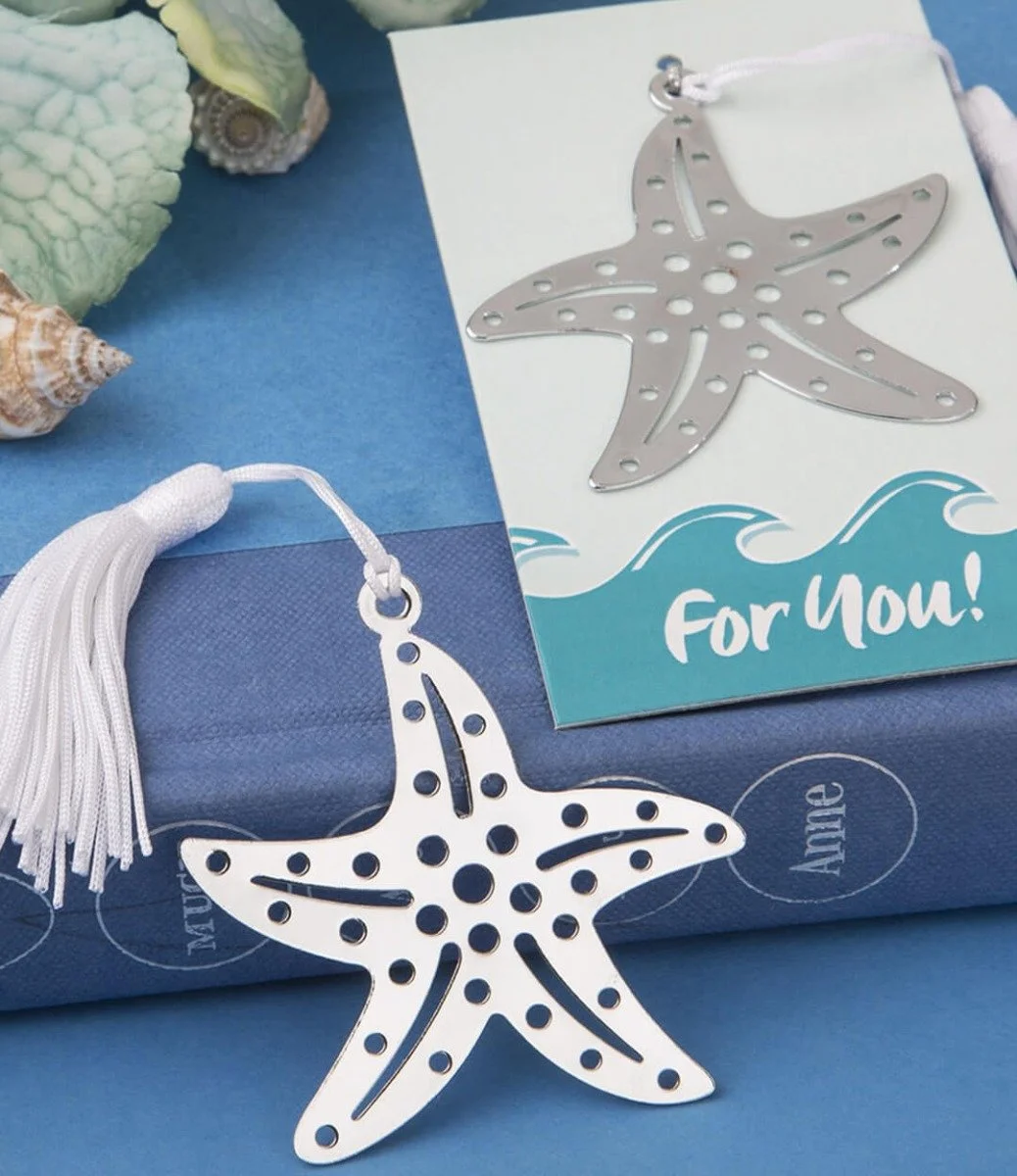 Book Lovers Collection Starfish Bookmarks 12 pcs