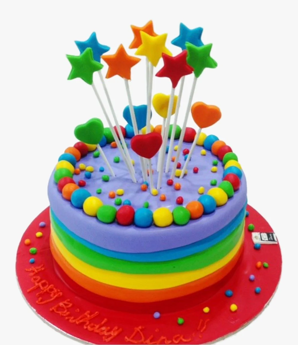 Celebrity Stars Cake by Sugar Sprinkles